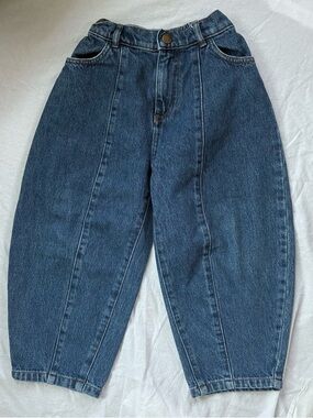 The Simple Folk Kids Relaxed Barrel Jeans